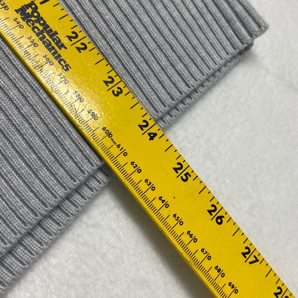 Witty Fox Light Blue Heathered Crew Neck Sweater Mature Casual Like New - Picture 10 of 10